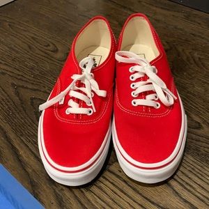 Red vans